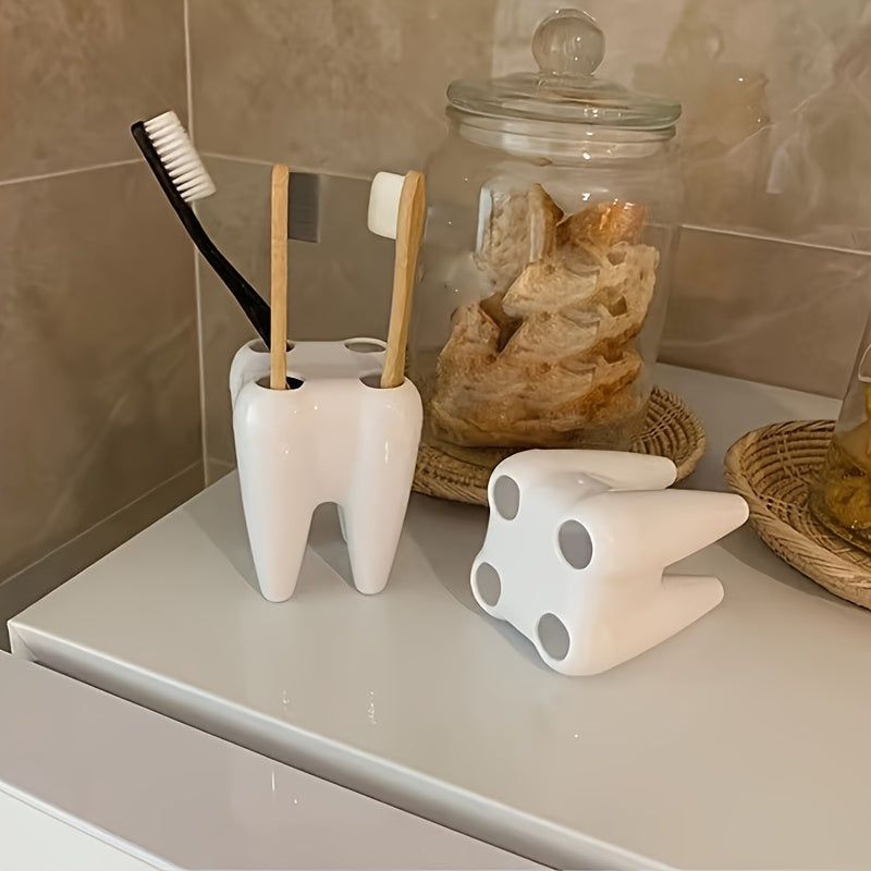 Soporte para cepillos de dientes.